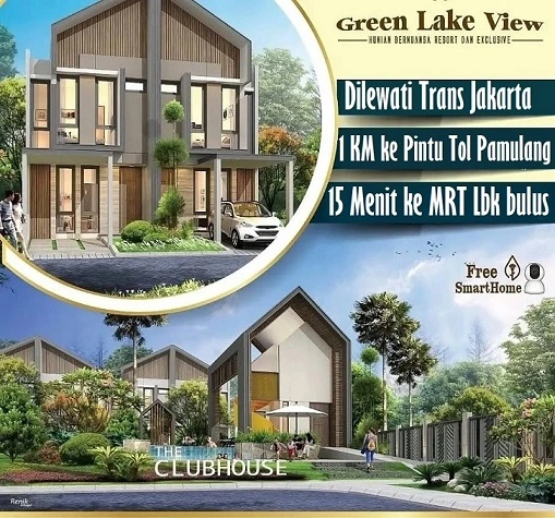 rumah 2 lantai ciputat